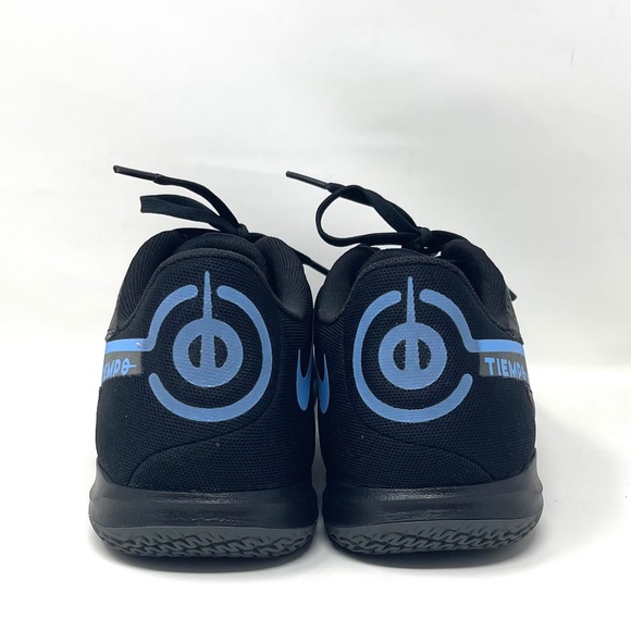 💖MEGA SALE💖Nike Legend 9 Academy IC Black LEATHER MEN'S SNEAKERS DA1190 004 - Picture 4 of 12